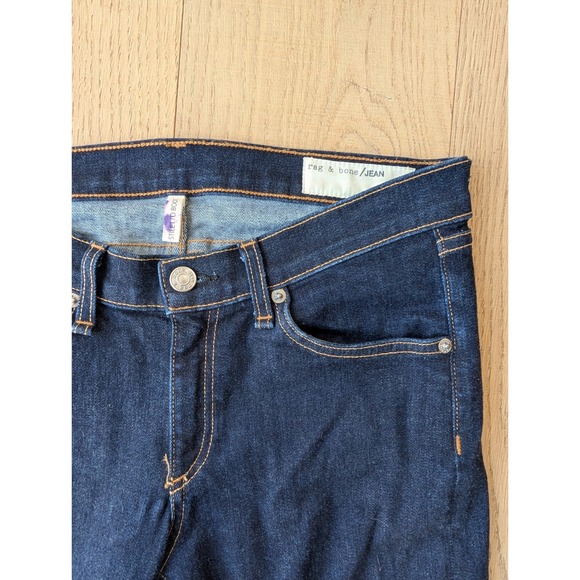 Rag & Bone Stiletto Dark Wash Jeans Heritage Denim Womens Size 28 - Picture 1 of 8